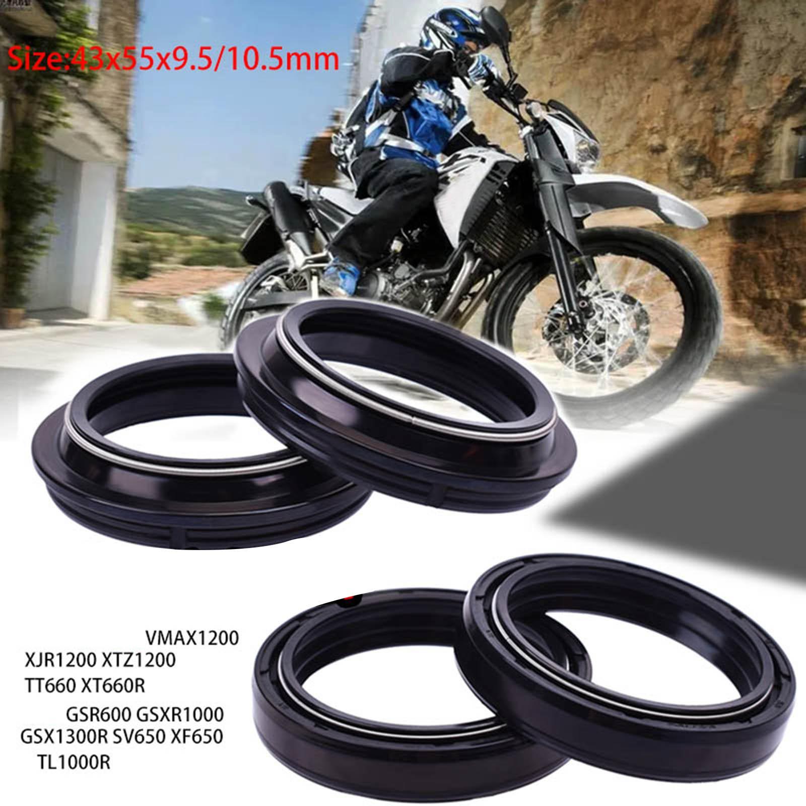 Front Fork Dust and Oil Seal  Durable Fork Dust Wiper  for
