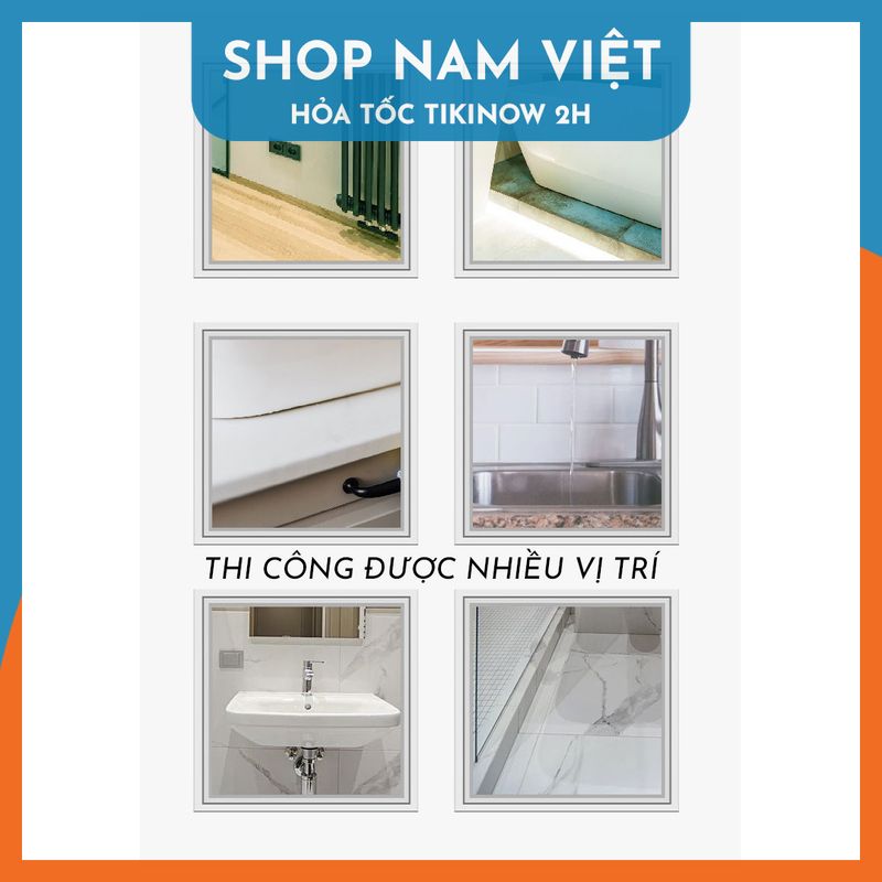 Keo Chà Ron, Trám Chỉ Gạch Chống Nước, Chống Mốc