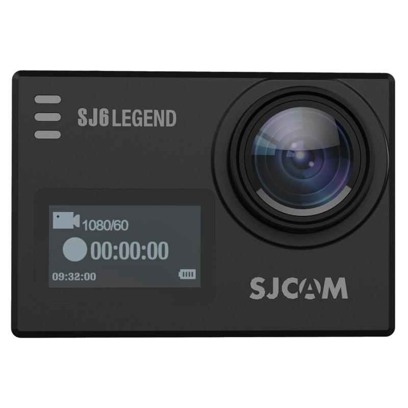 SJCAM SJ6 Legend 2' Màn hình cảm ứng Mũ bảo hiểm hành động từ xa Camera DV thể thao Chống nước 4K 24FPS NTK96660 RAW w/Màn hình phía trước