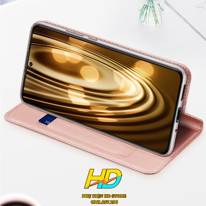 Bao Da Cao Cấp Dành Cho Xiaomi 13 Chính Hãng Dux Ducis Skin Siêu Mỏng- Siêu Mềm - Siêu Mịn, Có Ngăn Đựng Thẻ - Hàng Chính Hãng