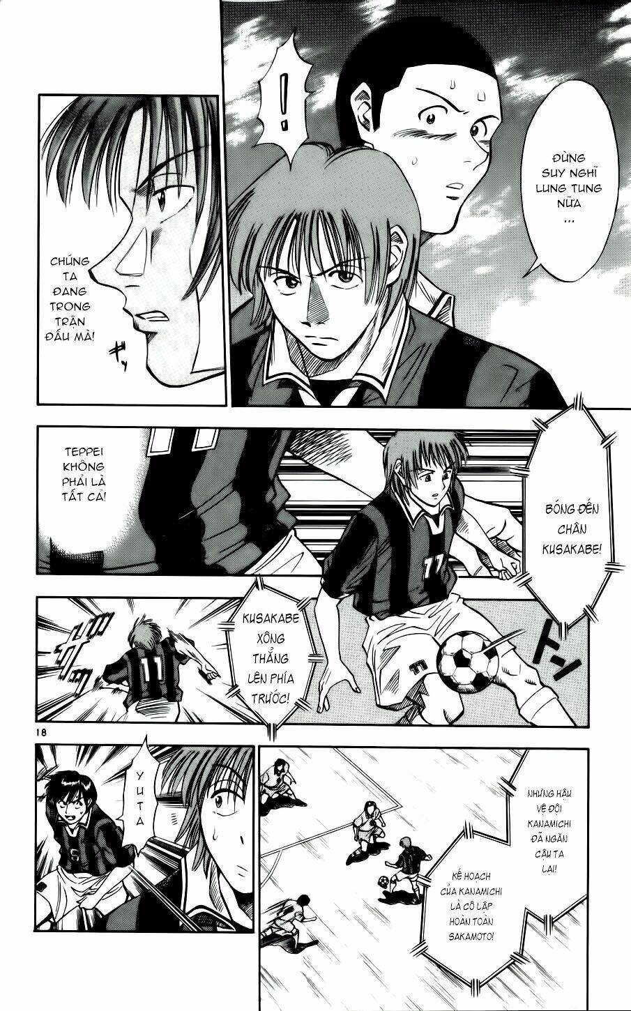 vũ điệu trên sân cỏ - fantasista chapter 28 17