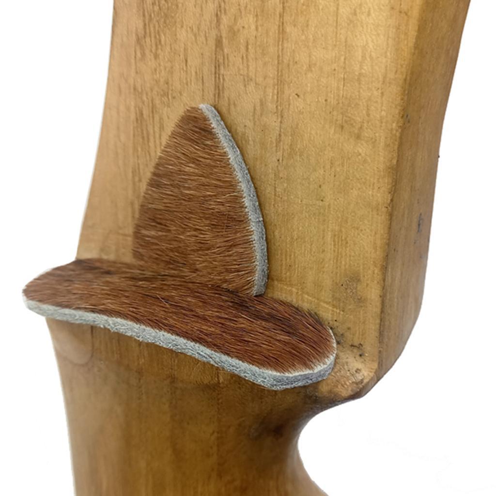 2x Traditional Bow Leather Bow