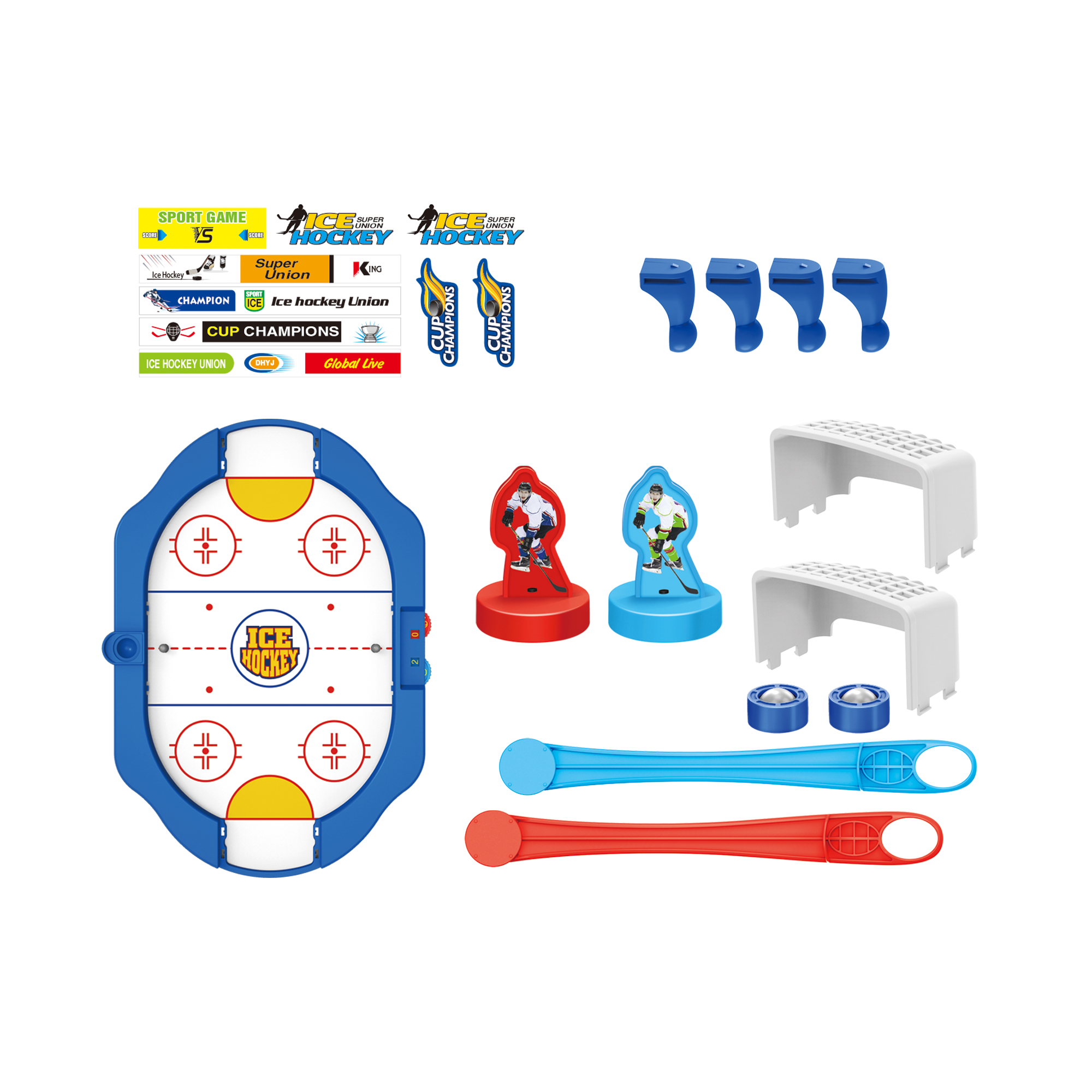 Đồ Chơi Khúc Cầu TOONYKIDS - Đồ Chơi Vận Động Cho Bé Trai - ICE HOCKEY TN043