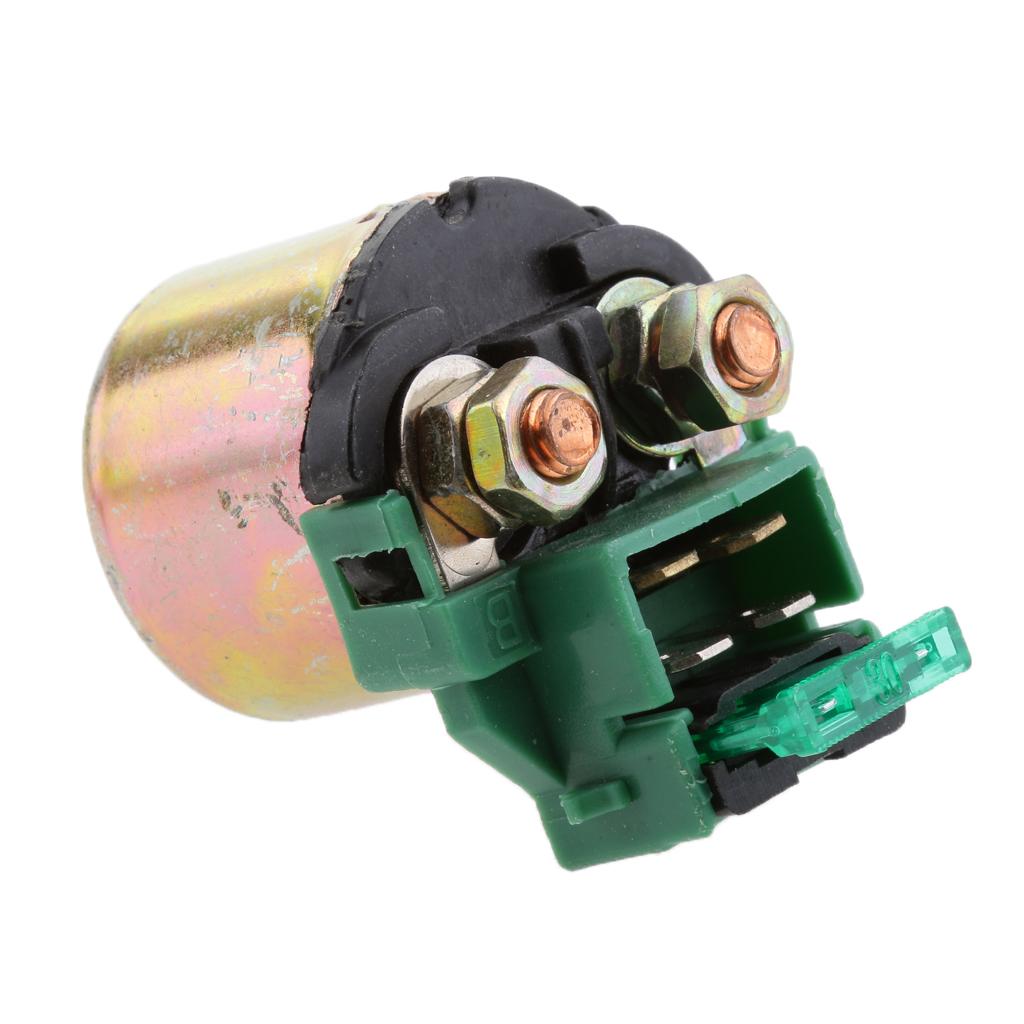 Green Motorcycle Starter Relay Solenoid for 1980-1983 HONDA GL1100 Gold Wing