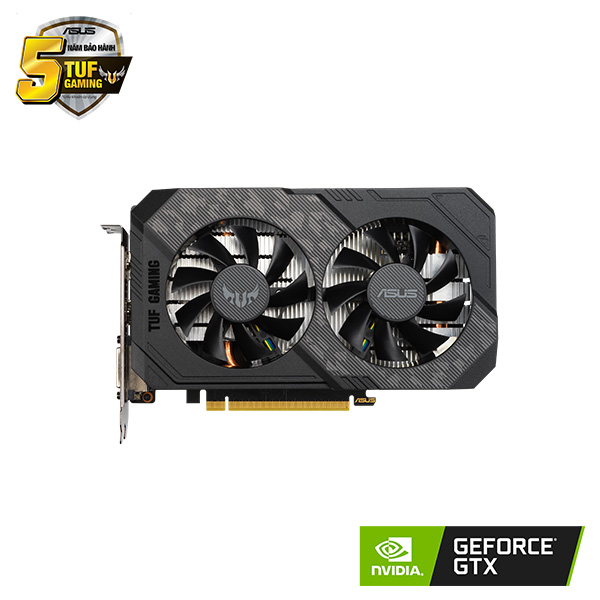 Card màn hình ASUS GeForce GTX 1660 Supper OC 6GB D6 (TUF GTX1660S O6G GAMING) - Hàng chính hãng Viết Sơn phân phối