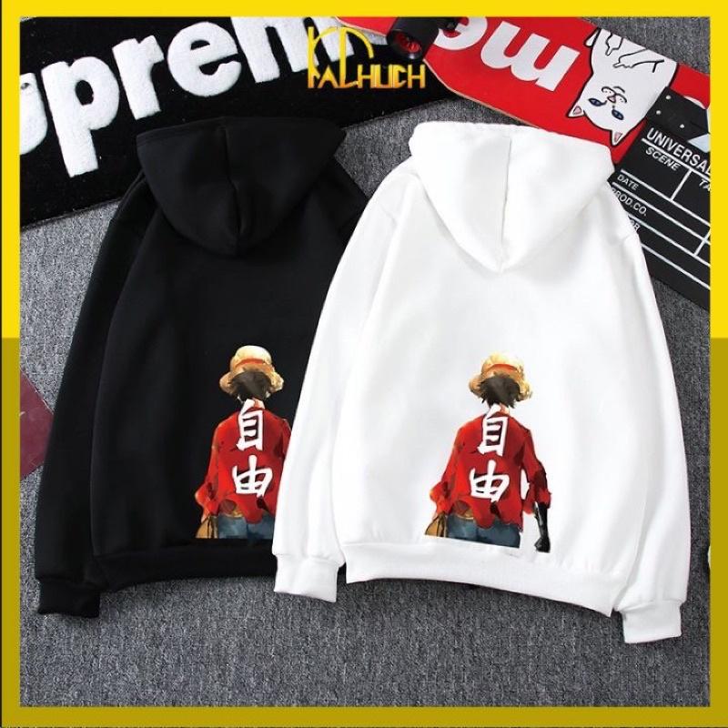 ÁO HOODIE UNISEX IN LUFFY