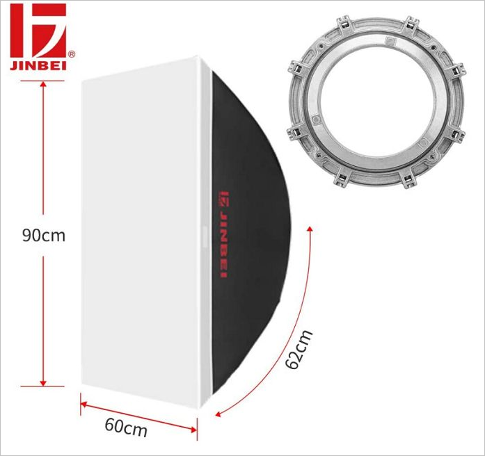 Softbox Jinbei 60x90cm Hàng Chính Hãng