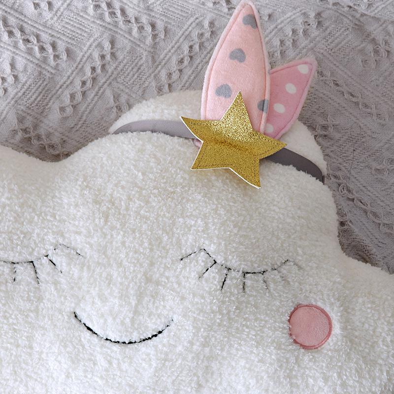 Bé Trang Trí Phòng Trẻ Em Nhồi Bông Cloud Đệm Gối Ngủ Em Bé Búp Bê Sang Trọng Đồ Chơi Gối Teepee Đệm