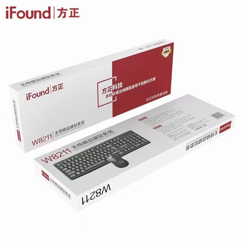 Đảm bảo chất lượng áp dụng cho bộ bàn phím và chuột không dây mới của Founder, máy tính xách tay 2.4g chuột phím không giới hạn USB