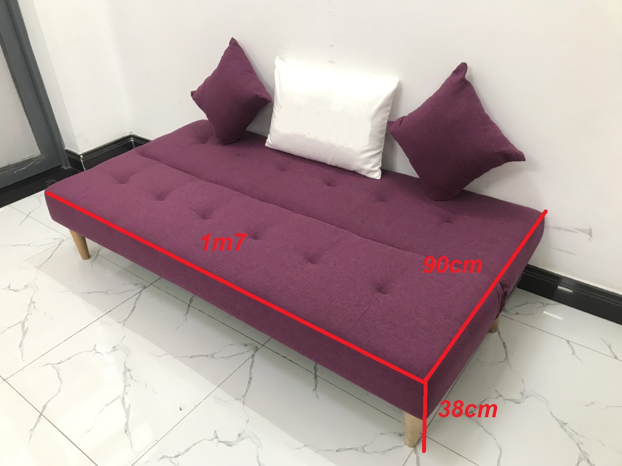 Bộ ghế sofa giường linco sofa bed phòng khách SFB-25