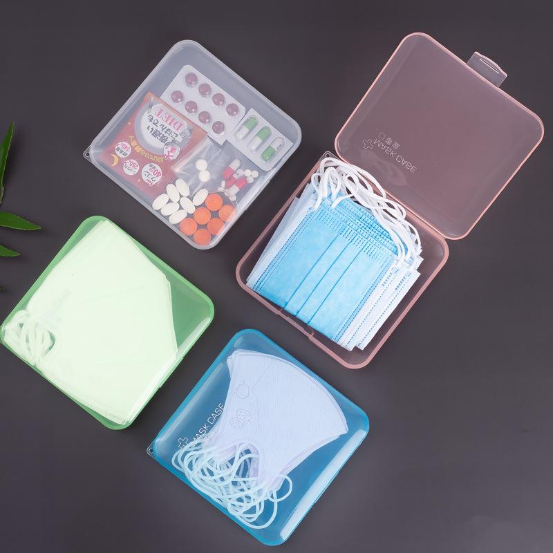 Hộp đựng khẩu trang chống bụi chống ẩm tiện lợi