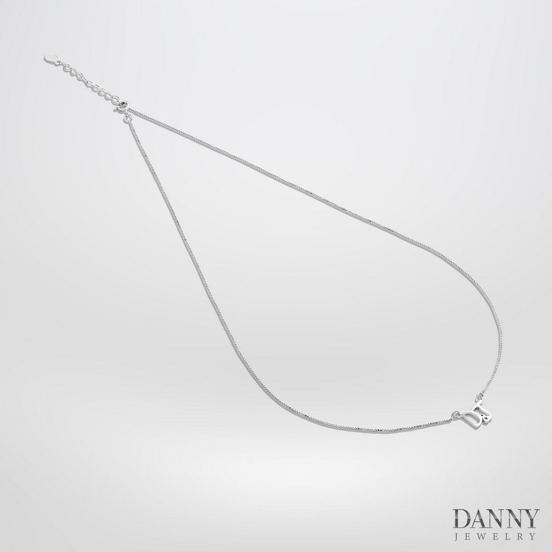 Dây Chuyền Có Mặt Danny Jewelry Bạc 925 Xi Rhodium Ký Hiệu D&J DM061