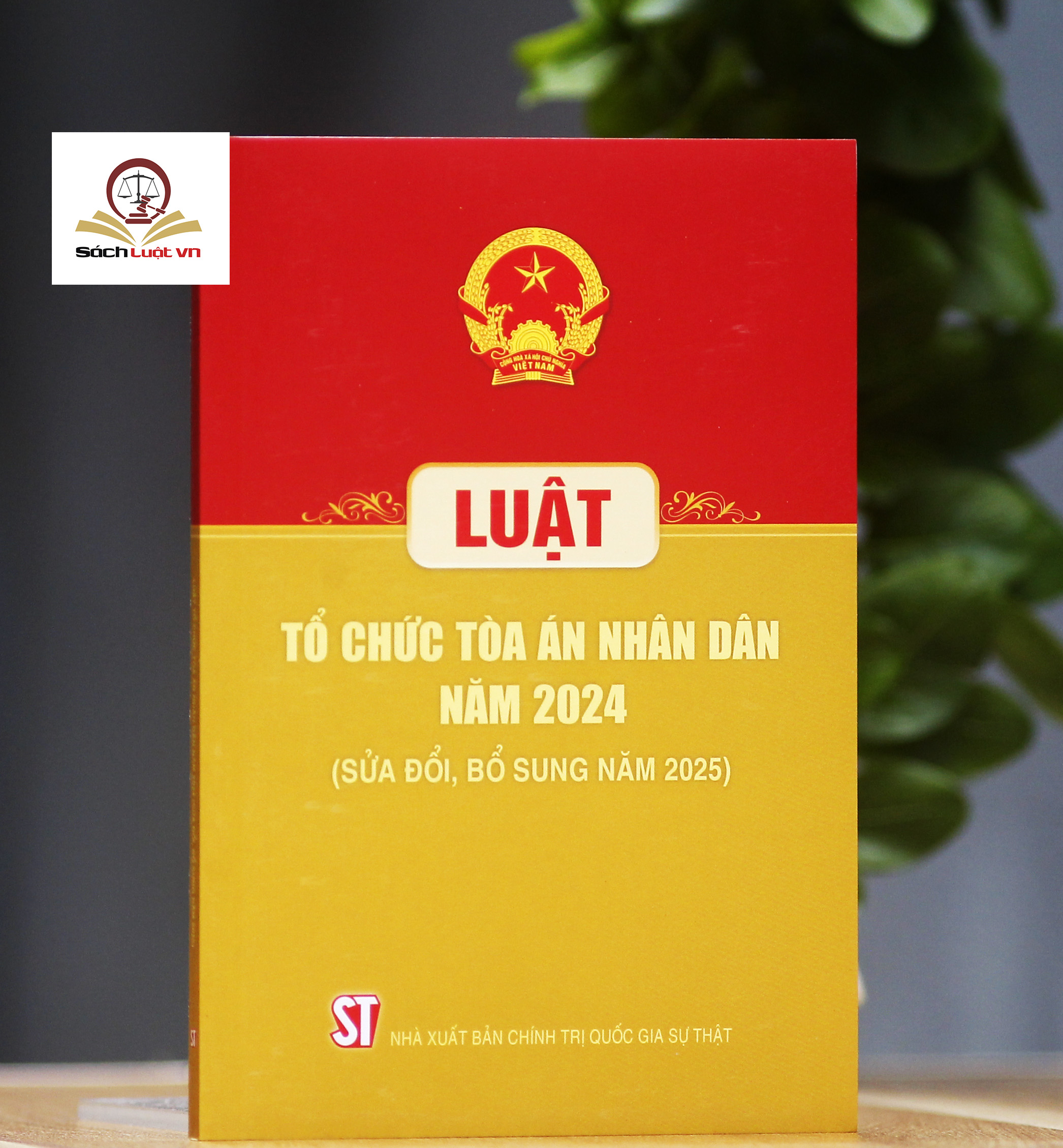Luật tổ chức tòa án nhân dân năm 2024 (sửa đổi, bổ sung năm 2025)