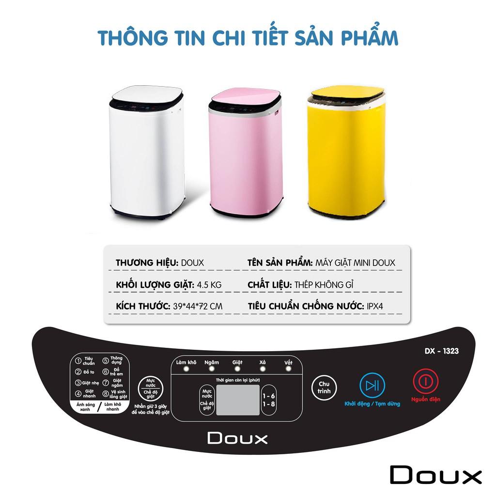 Máy giặt đồ em bé 3in1(giặt, vắt, tia uv diệt khuẩn) Hàn Quốc mini Doux/ Doux Lux