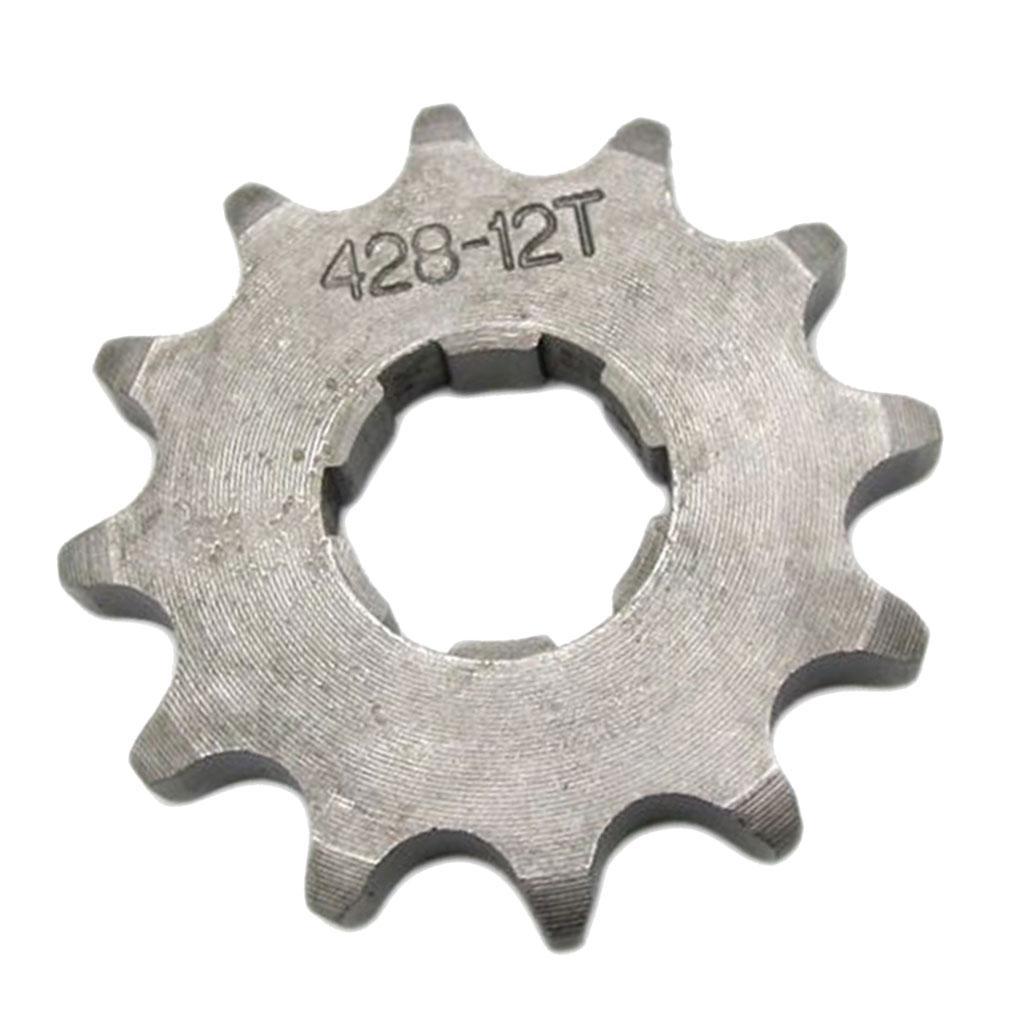 12T 20mm 428 Chain Front Sprocket Cog for Quad Dirt Bike
