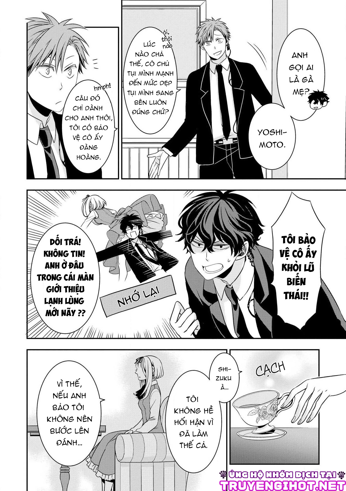 Ojou-sama ga Mamorasete Kurenai chapter 1 - Trang 9