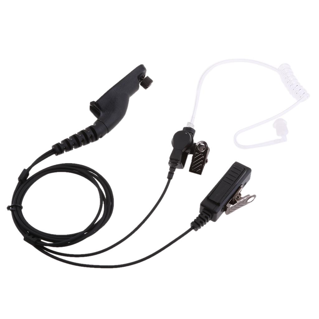 2Pin Acoustic Tube Headset Earpiece For  DP3600/3400 Walkie Talkie