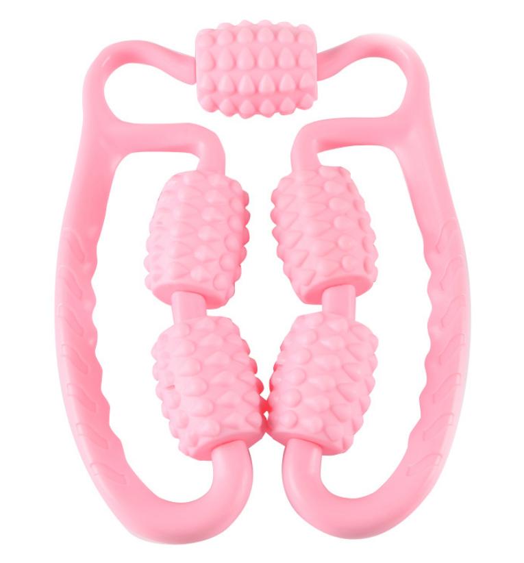 Chân Váy Đẹp Mới 5 Bánh Xe Stovepipe Máy Mát Xa Massage Chân Mỏng Bê Chân Kẹp Thể Dục Thiết Bị Cơ Relaxer