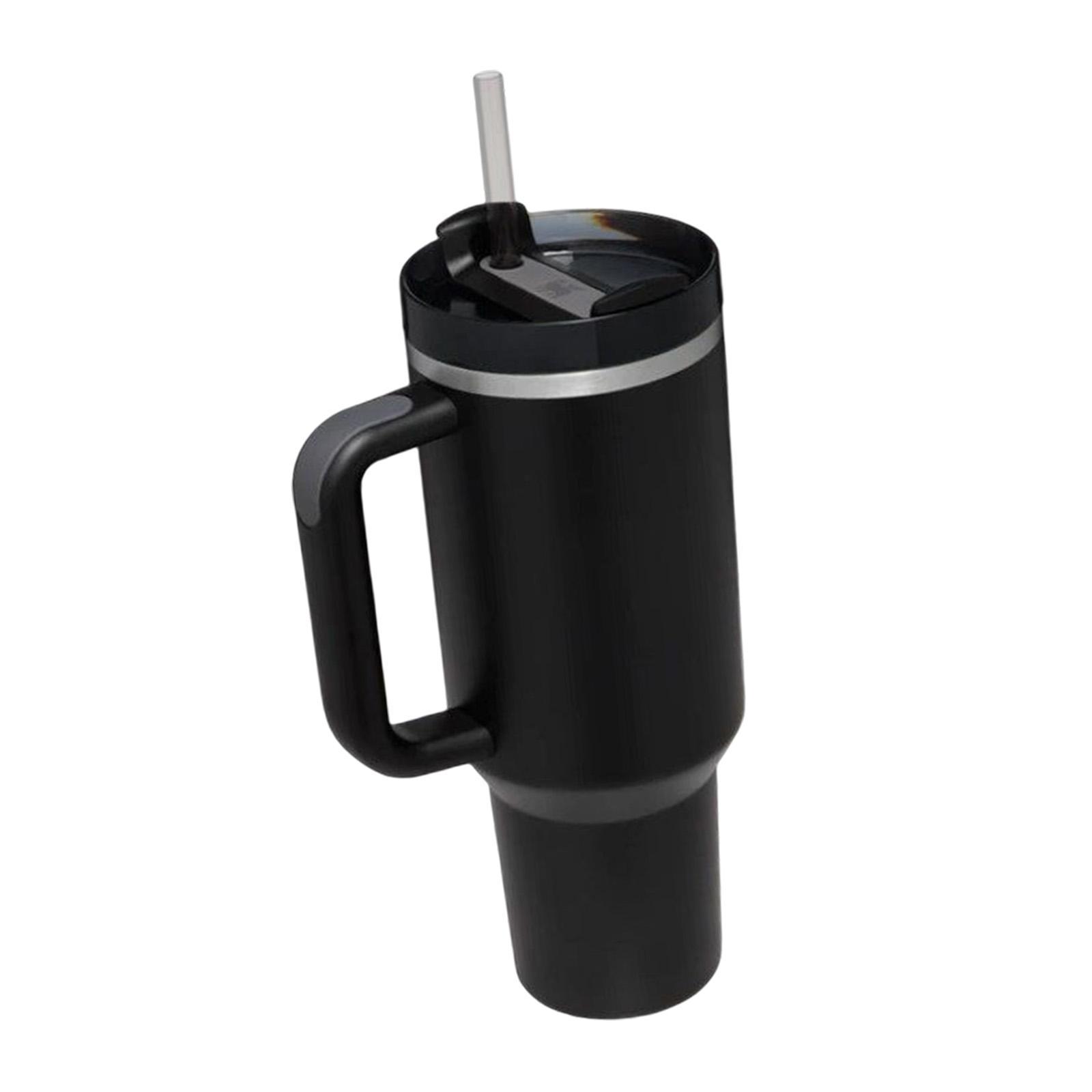 Tumbler with Handle with Lid and Straw Car Tumbler Cup for