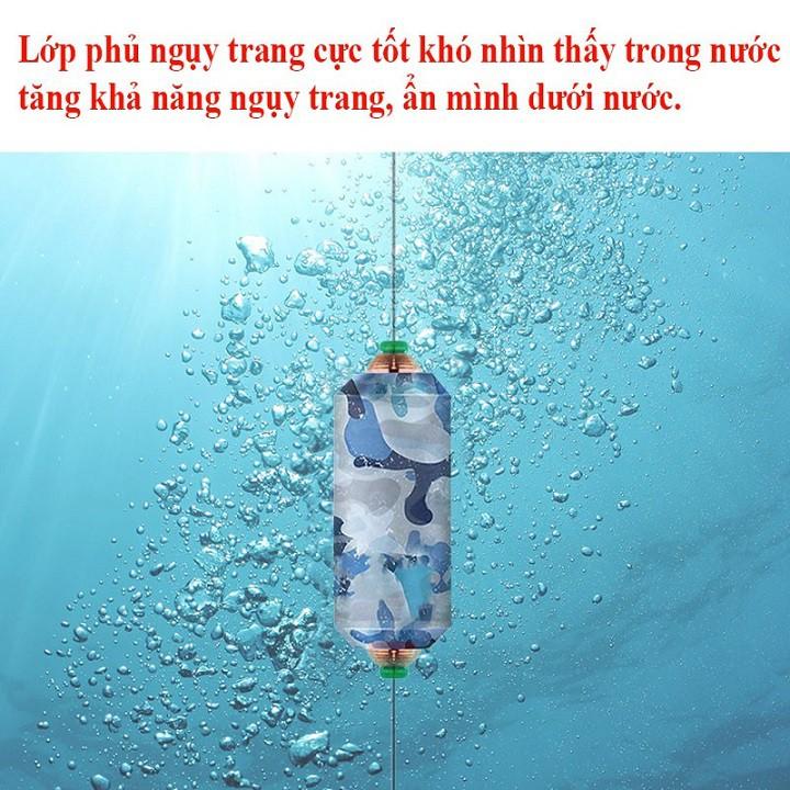 Chì Câu Đài Tàng Hình Lõi Kép- Chì Lá Cuốn Sẵn Cao Cấp PK8