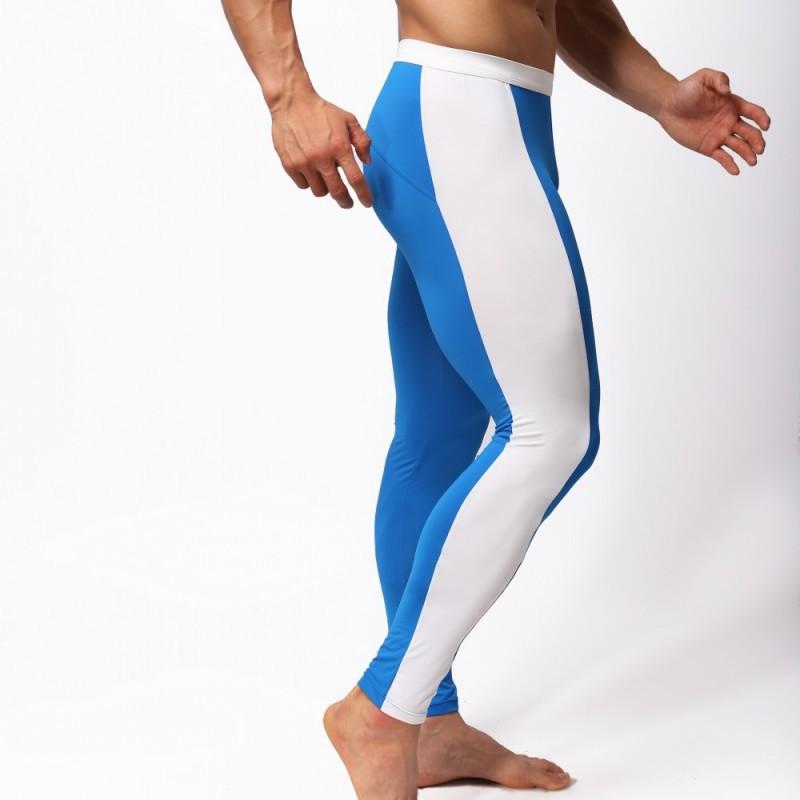 Nam Nén Quần Legging Thun Miếng Dán Cường Lực Nhiệt Đồ Lót Quần Dài Nam Thể Dục Quần Legging Quần Đáy