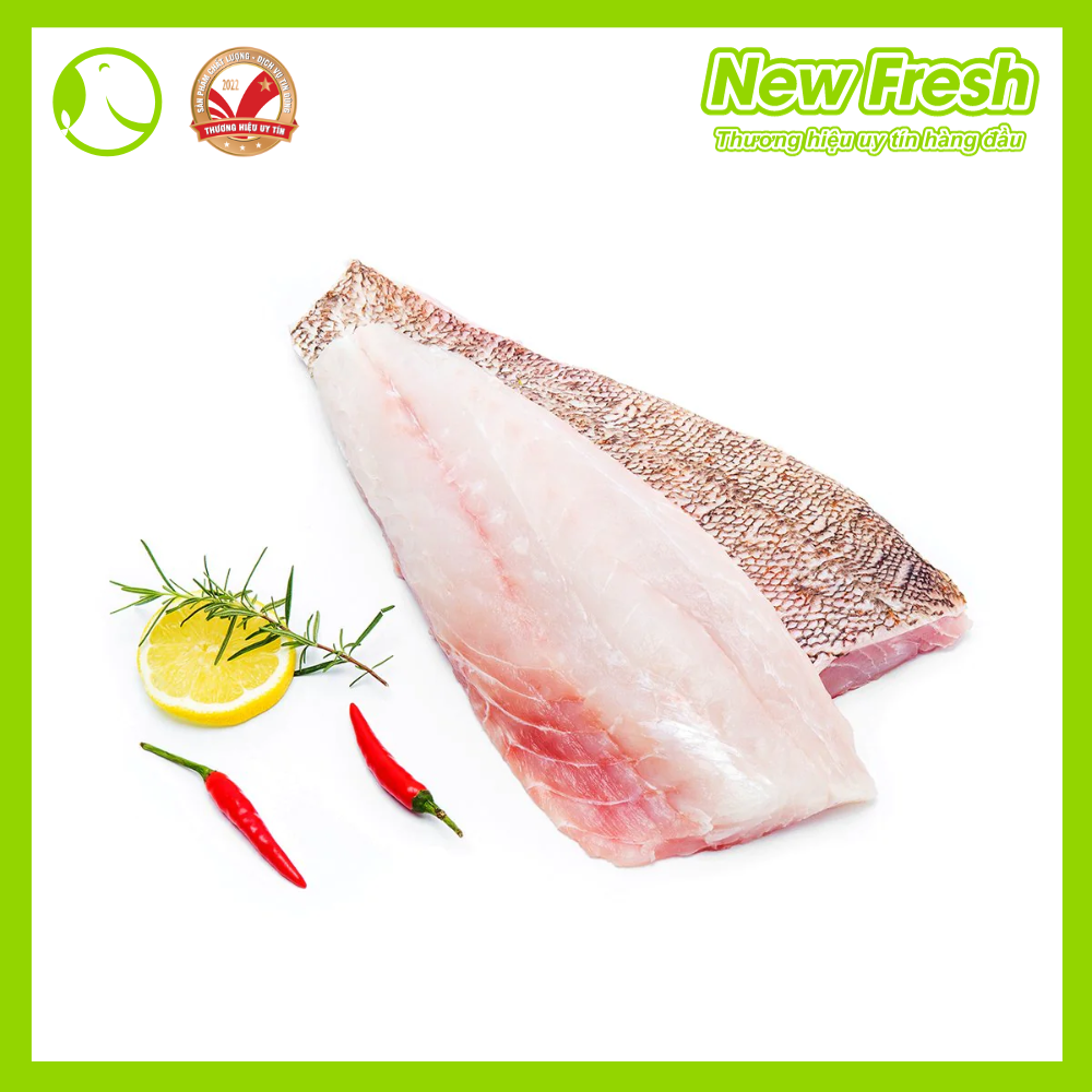 Cá Mú Biển Fillet Thịt Dai Ngọt - Túi 500Gr