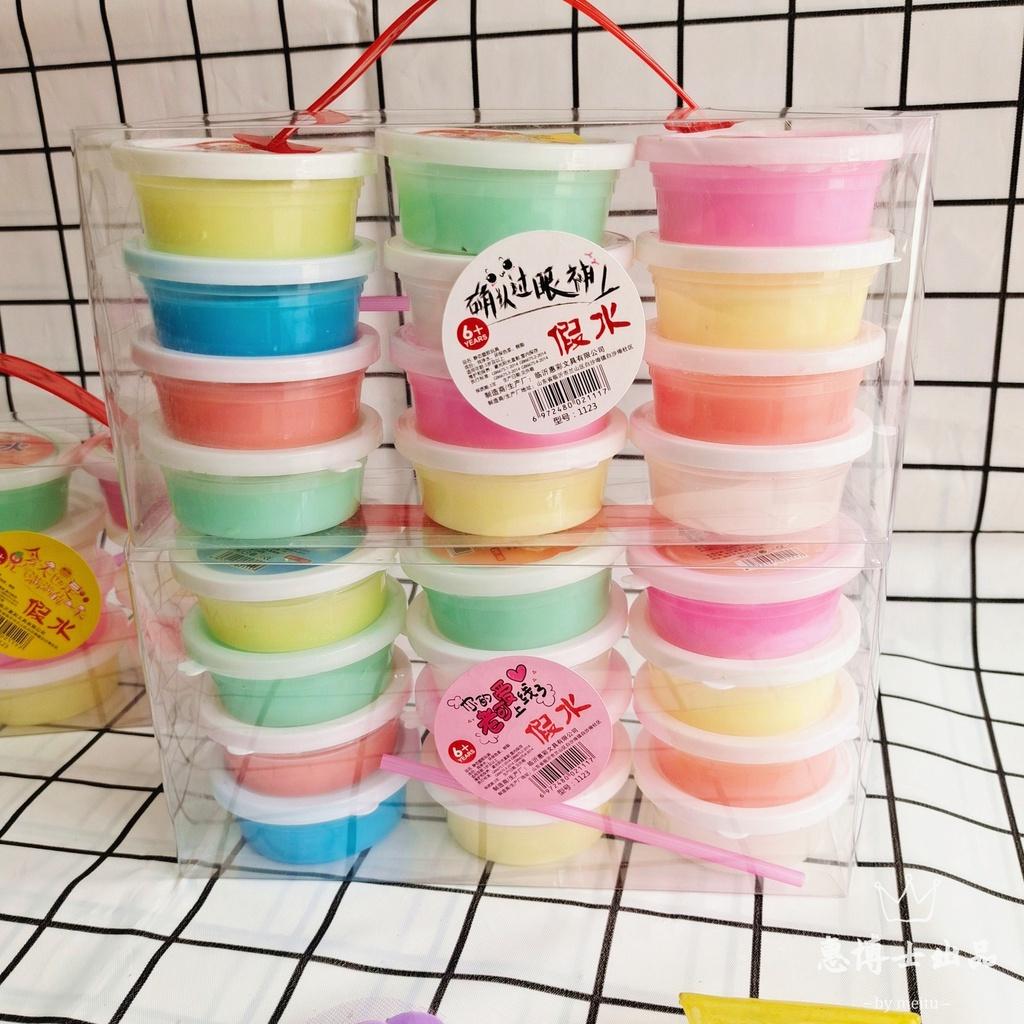 Bộ đồ chơi cho bé Combo 12 hũ slam slime nhiều màu