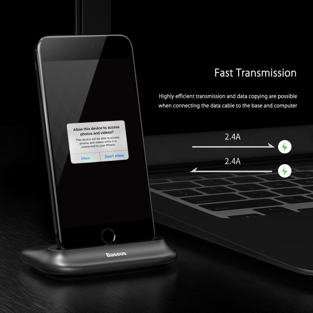 Đế sạc để bàn dành cho iphone chính hãng Baseus