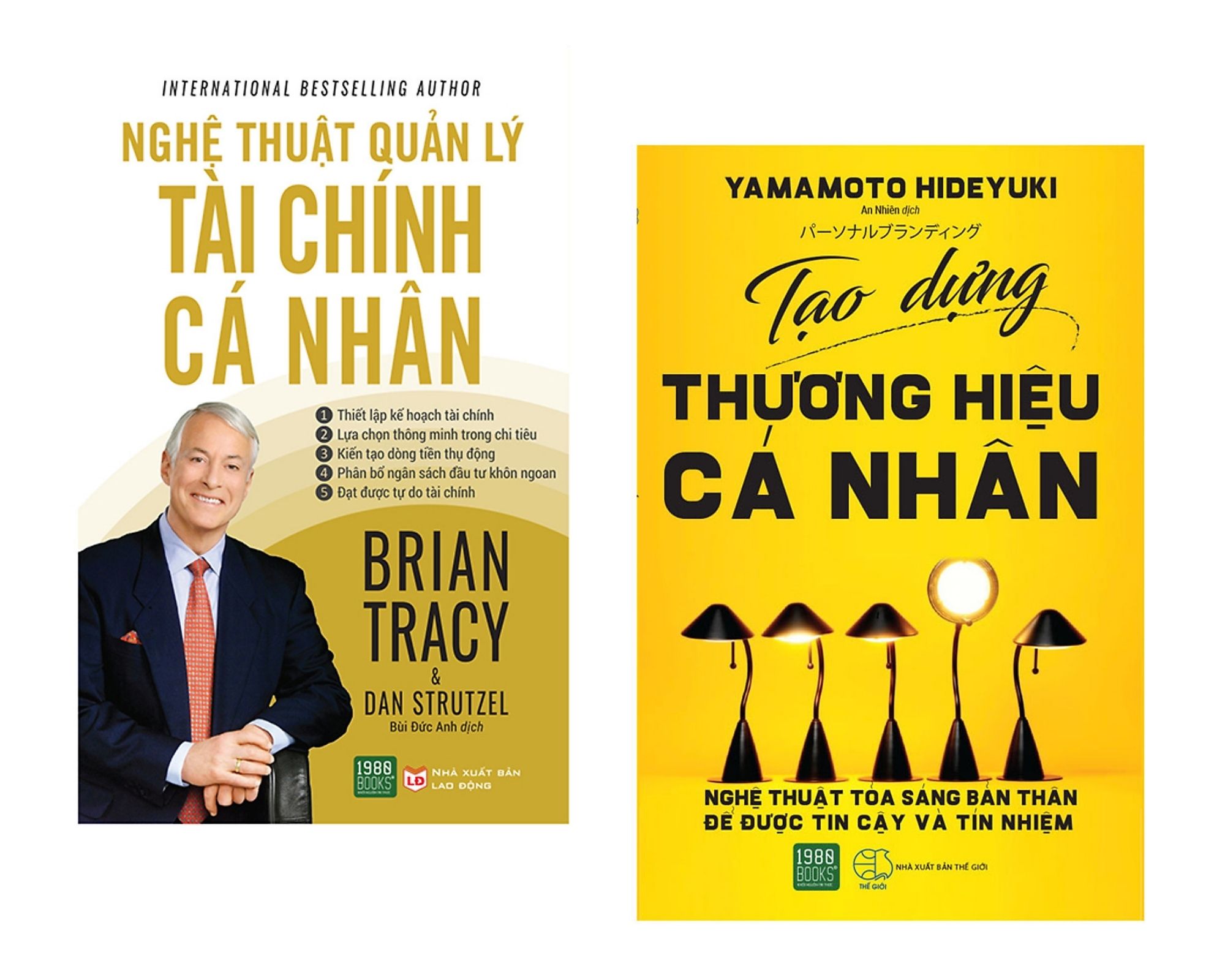 Combo sách phát triển bản thân: Nghệ Thuật Quản Lý Tài Chính Cá Nhân + Tạo Dựng Thương Hiệu Cá Nhân