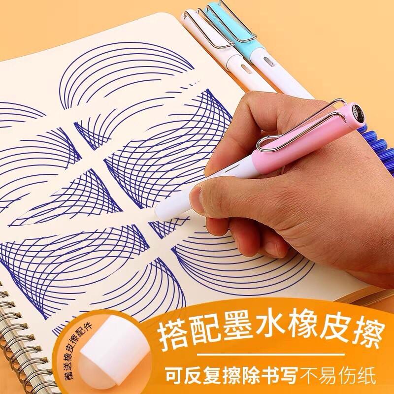 Set 10 ống mực xoá được, ống mực thay thế bút máy