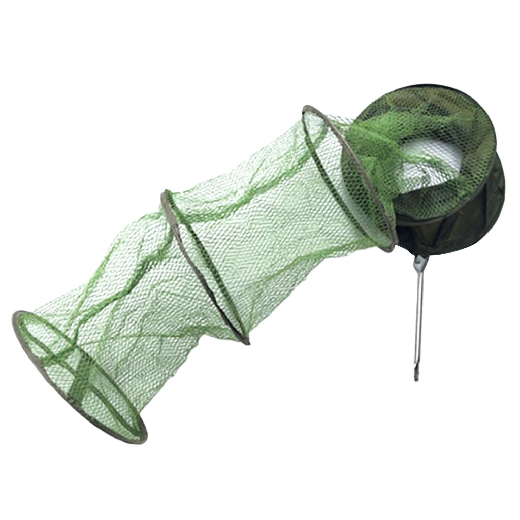 Foldable Crab Net Lobster Shrimp Fishing Trap Bait Pot Dip Net Cage