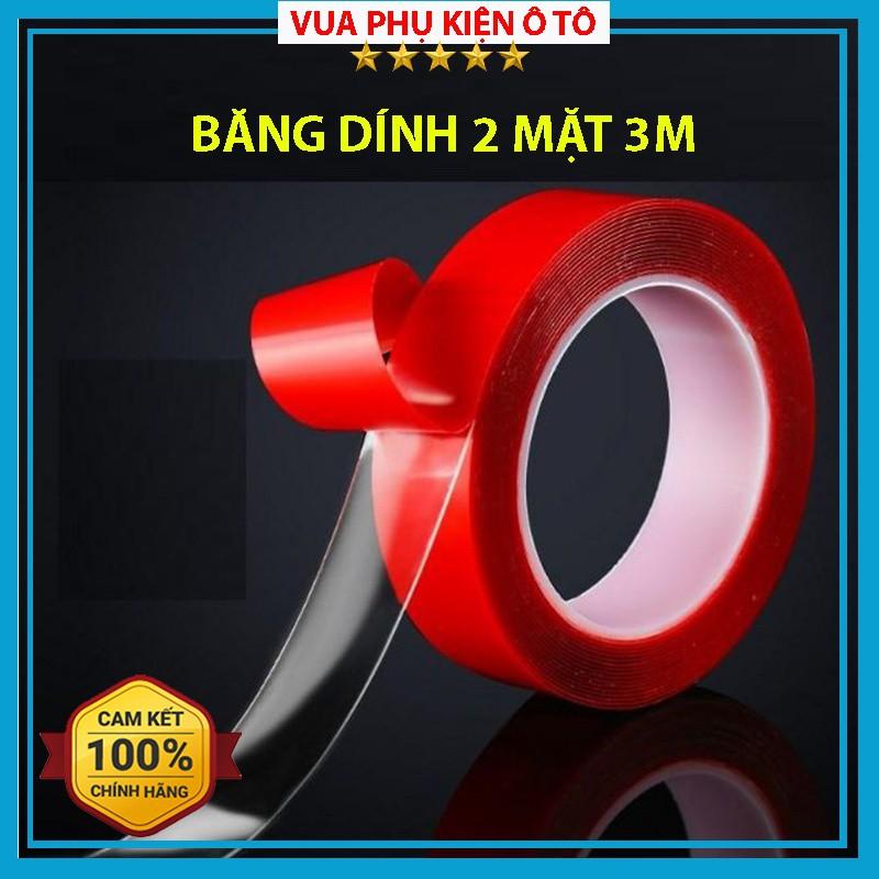 Cuộn băng dính đục và trong dài 3 mét (1cm)