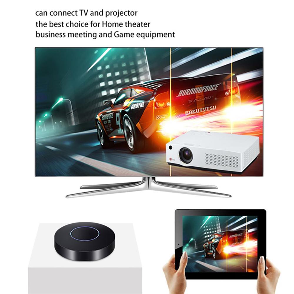 Q1 AV+HD WiFi Display Dongle Support AV HD Output 1080P Resolution Stable Transmission for Phone Tablet Laptop Projector Monitor