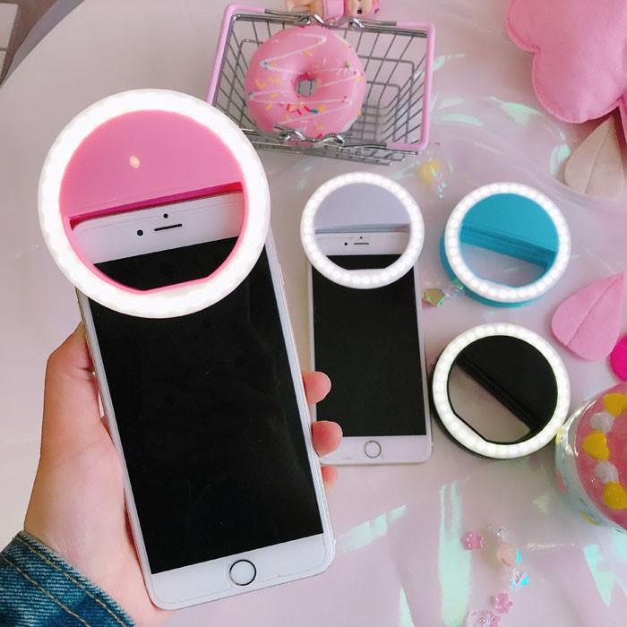 Đèn LED selfie trợ sáng pro chụp hình tự sướng