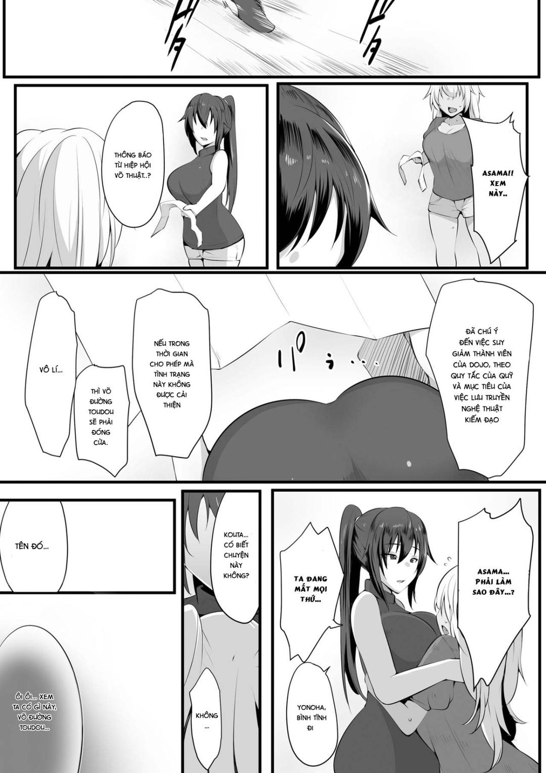 hai chị gái hy sinh vì võ đường chapter 0 14