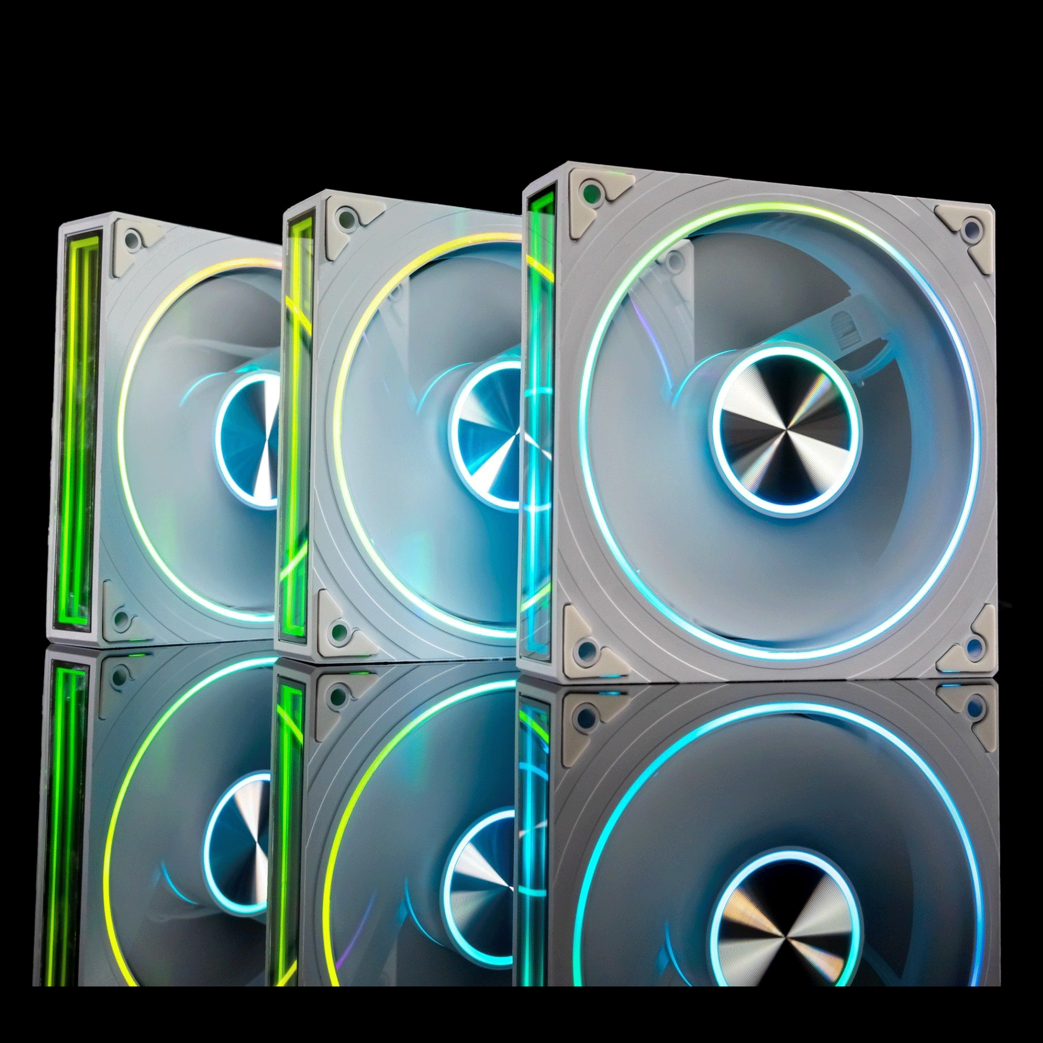 Quạt Tản Nhiệt Fan Case Leopard Trans Warp ARGB Sync Main Trắng – Hàng Chính Hãng