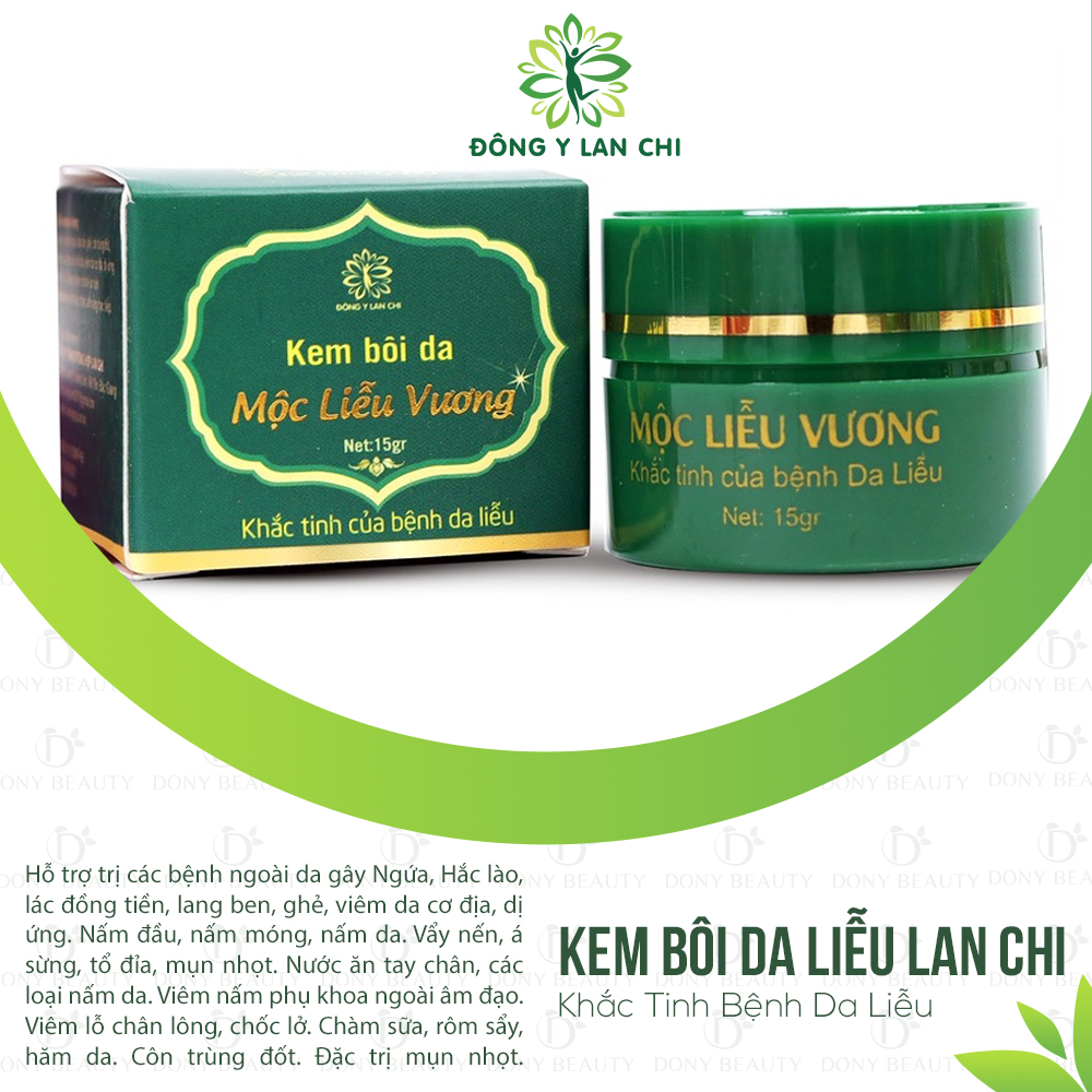 Kem Bôi Da Liễu Khắc Phục Dị Ứng Da, Ghẻ Nước, Chàm Sữa, Hăm Da, Mụn Mộc Liễu Vương Lan Chi