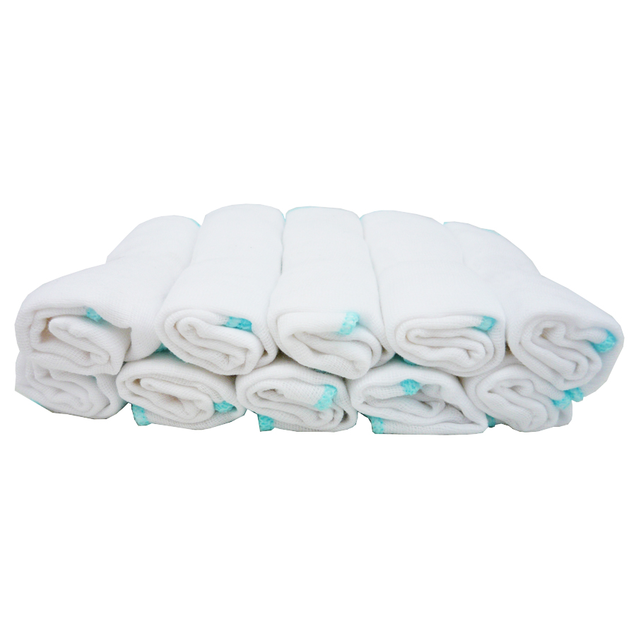 Khăn sữa cao cấp siêu mềm cho trẻ sơ sinh, gạc nhật trung 25x30 cm- Sunbaby