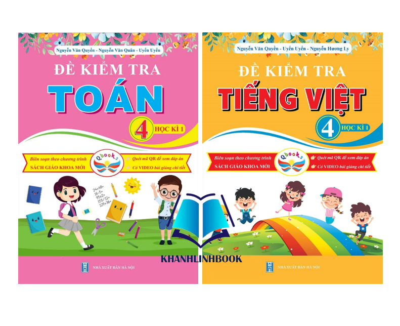 Sách - Combo Đề Kiểm Tra Toán - Tiếng Việt Lớp 4 - Học Kì 1 - Cánh Diều