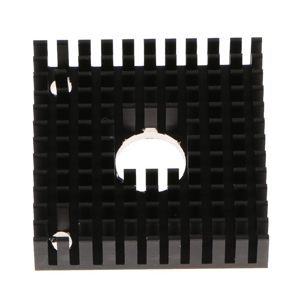3D Printer Parts/Accessories Black Heatsink for MK7/MK8 Extruder 40x40x10mm