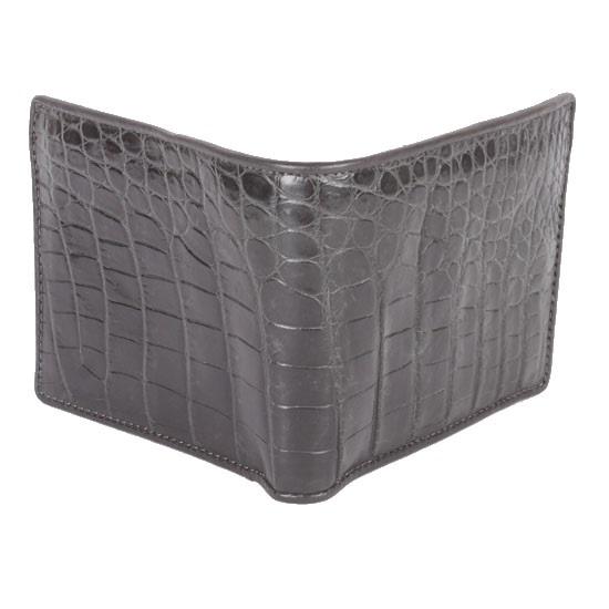 Ví nam da cá sấu màu đen HJ92201-04-07-10-16-19