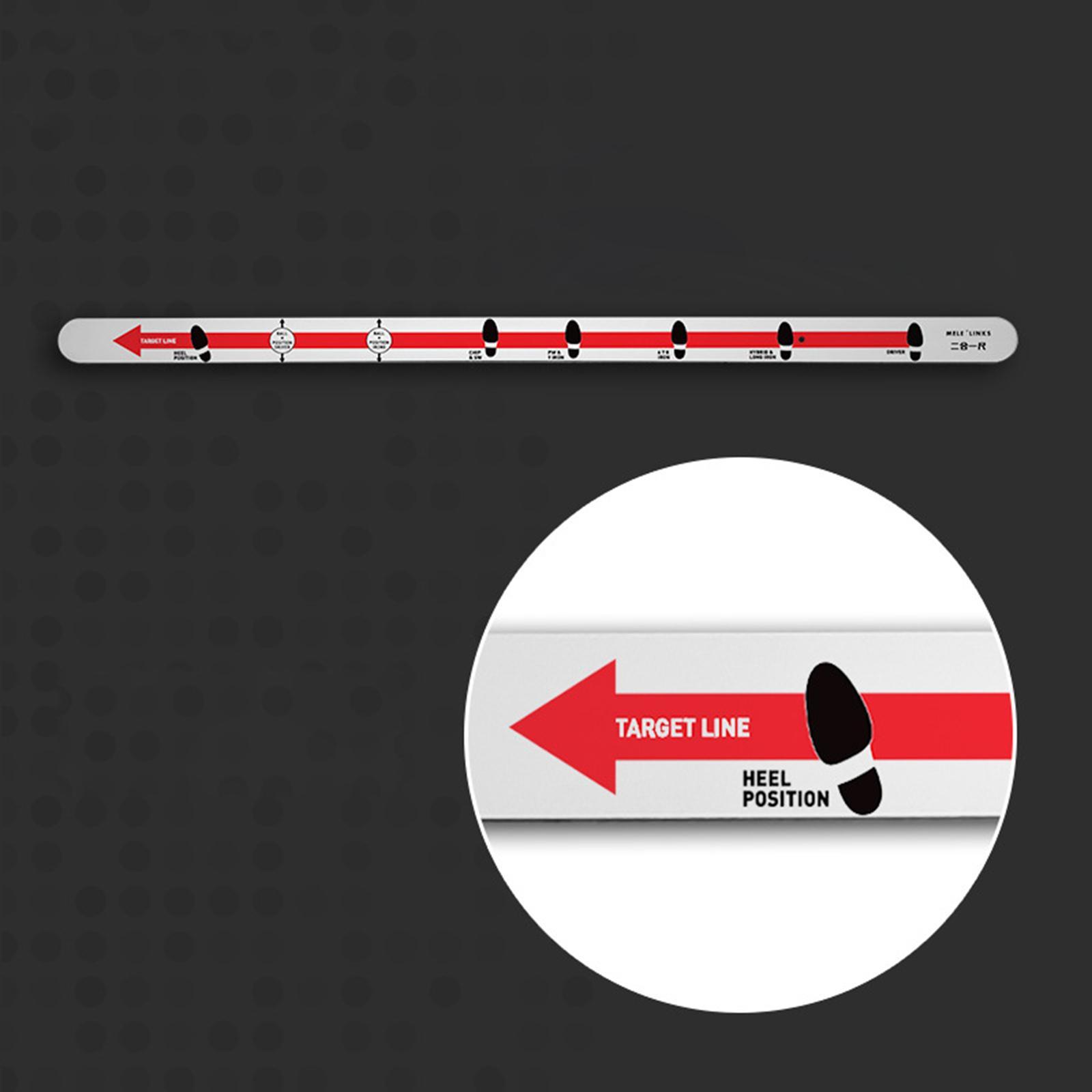 Golf Putting Stick Trainer, Golf Training Aids, Improve Golf Skills Putting Ruler Equipment