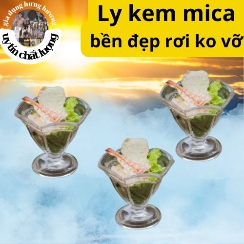 Ly Đựng Kem Nhựa Trong Cao Cấp 9.5 x 9.0 cm