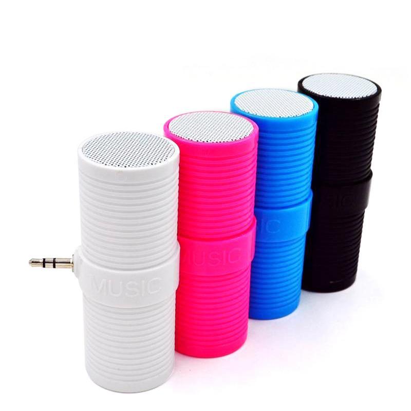 Loa Di Động Âm Thanh Nổi Jack 3.5 Mm Cho Điện Thoại Di Động Máy Tính Bảng Chèn Trực Tiếp Loa Máy Nghe Nhạc MP3 Loa Máy Tính PC Màu sắc: Đen