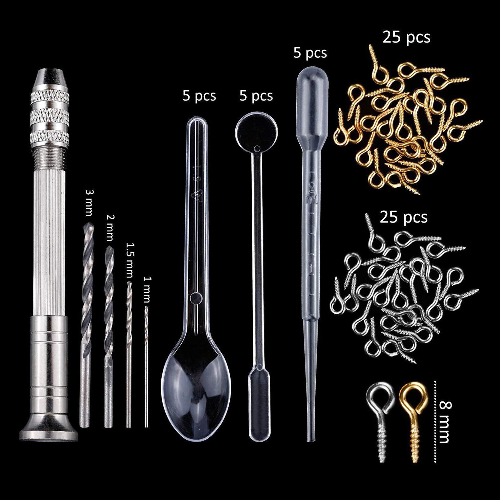 Khuôn đúc silicone cho đồ trang sức DIY làm phụ kiện, mặt dây chuyền, trang trí