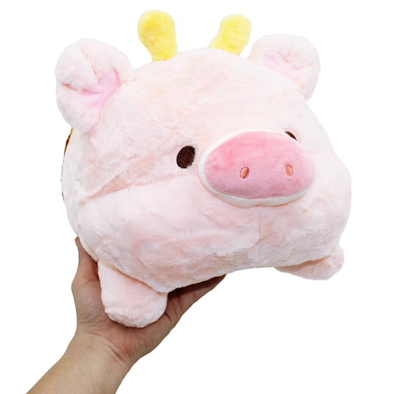 Thú Bông Heo Hồng Mặc Quần Ong Vàng 45 cm - ZooZoo 45420