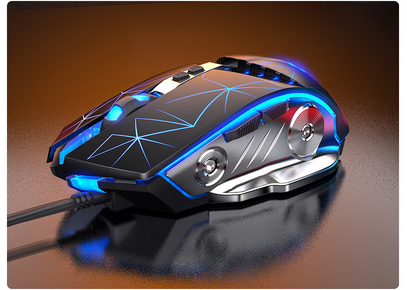 Professional Wired Gaming Mouse 6 Button 3200 DPI LED Optical USB Computer Mouse Gamer Mice Game Mouse Mause For PC laptop