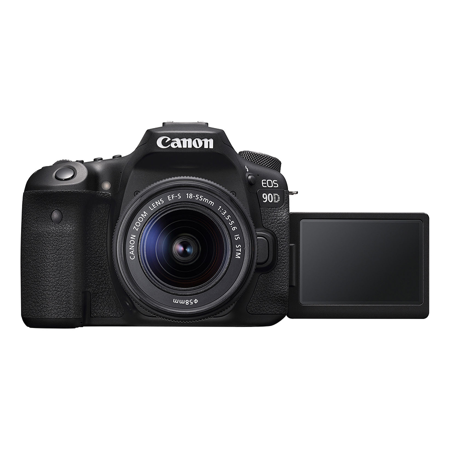 Máy ảnh Canon EOS 90D Body + Lens 18-55mm - Hàng chính hãng