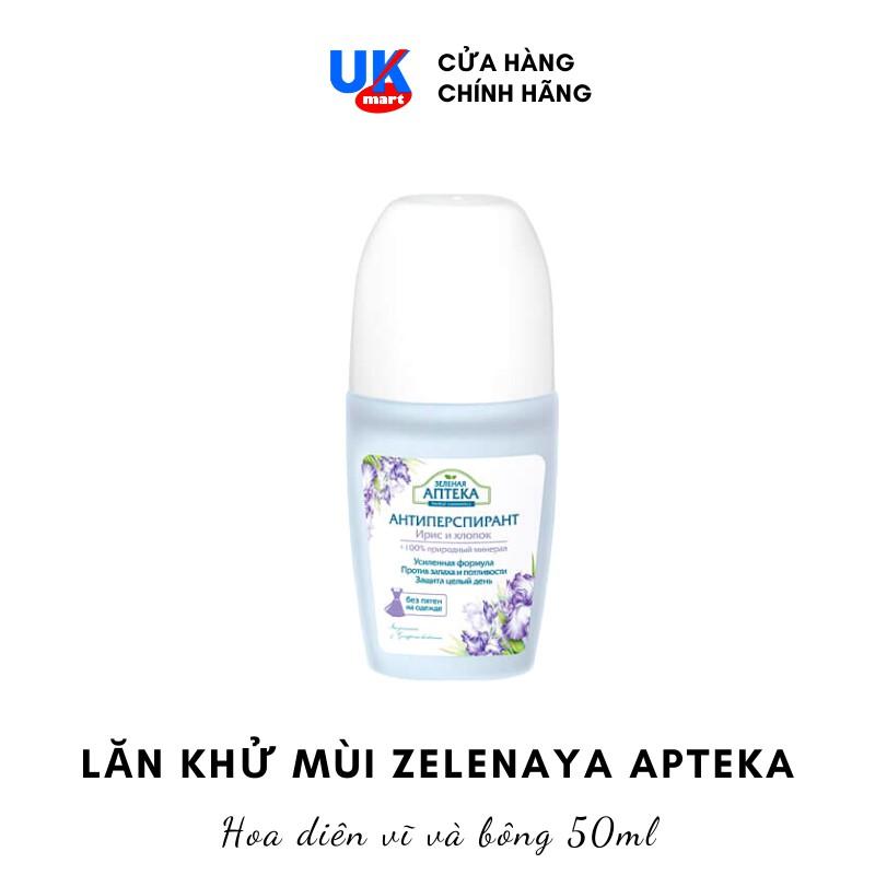 Lăn Khử Mùi Zelenaya Apteka 100% Khoáng Chất Tự Nhiên 50ml