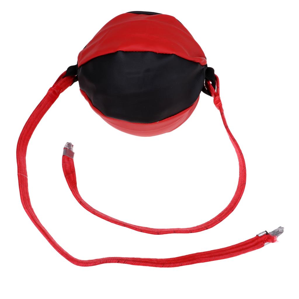 Boxing Speed Ball MMA Double End Punch Bag Floor to Ceiling Rope Training Punching Workout Fitness